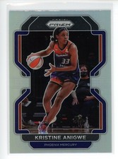 2022 Panini Prizm WNBA Prizms Silver #196 Kristine Anigwe Phoenix Mercury