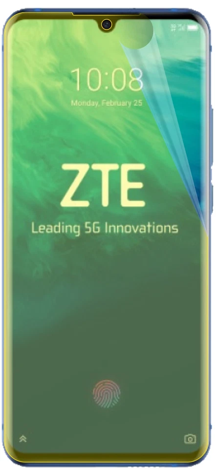 3x Schutzfolie für ZTE Axon 10 Pro 5G Folie, 100% Displayabdeckung, dipos Flex - Bild 3 von 4