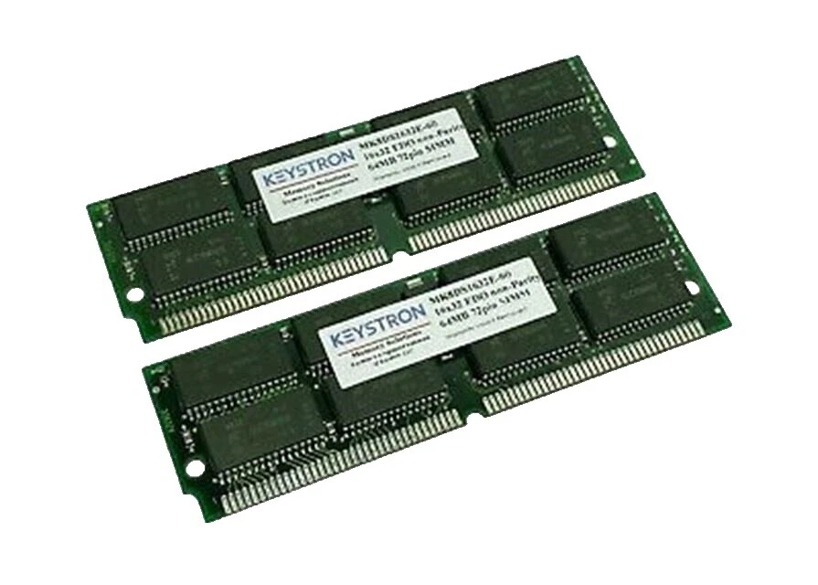 SIMM Computer RAM 2 Modules
