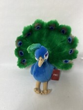 FAO Schwarz Large Plush Peacock NWT