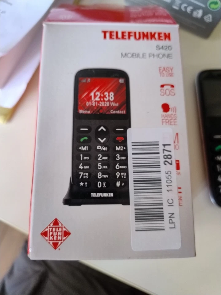 SPC S420 cellulare classico anziani tasti grandi SOS facile - Immagine 3 di 4