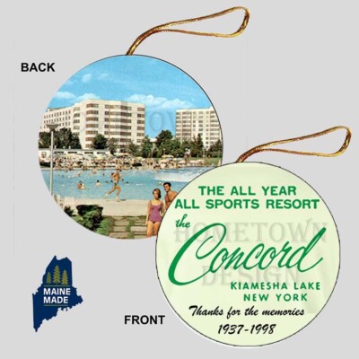 THE CONCORD RESORT HOTEL Ornament - Collectible Borscht Defunct Catskills NY