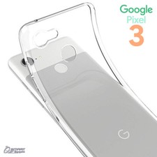 Clear Gel TPU Skin Jelly Soft Case Cover For Google Pixel 3a Pixel 3a XL Pixel 3