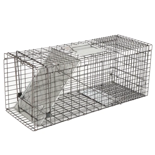 Live Animal Trap Large Rodent Cage Garden 24" 31" Double Size For Little Pets - Bild 20 von 22