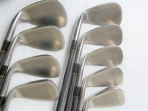 MARUMAN TITUS VS 9pc R-flex Irons Set Golf Clubs Japan MAJESTY NWO - Picture 3 of 7