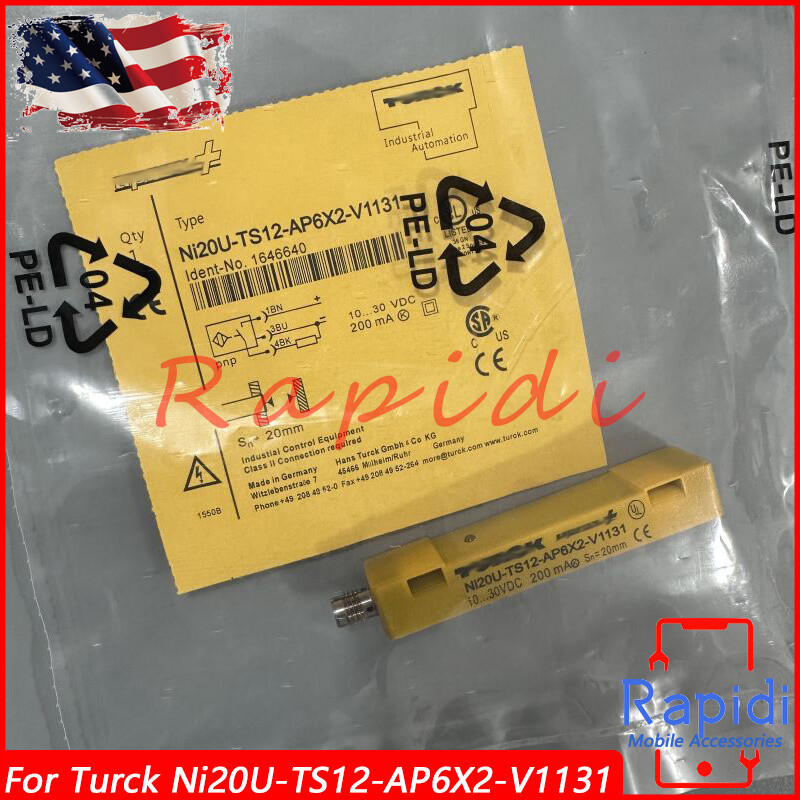 Proximity Sensor Switch For Turck Ni20U-TS12-AP6X2-V1131 PNP 10-30VDC ...