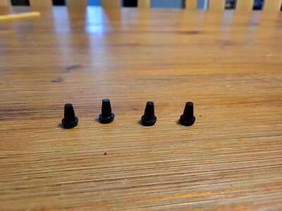 Beaba Babycook Solo Replacement Feet Pads Black Rubber Non-Slip Base Parts Set 4