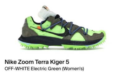 nike zoom terra kiger 5 off white mens