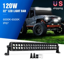 Nilight 22 120w Combo Led Light Bar Black Offroad Boat Lighting Atv Truck Lamp