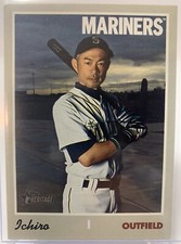 2019 Topps Heritage High Number #725 ICHIRO (SP) Short Print - Seattle Mariners