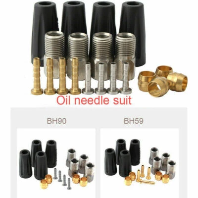 MAKENLOS BH59/BH90 Bremsschlauch Bremsölleitung Olive Connector Set für Shimano Hydraulik
