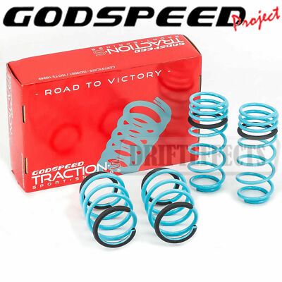 FOR KIA FORTE (YD) 2014-18 GODSPEED TRACTION-S PERFORMANCE LOWERING SPRINGS 