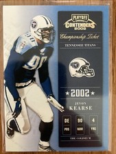 Jevon Kearse 2002 Playoff Contenders Championship Ticket /250 Titans