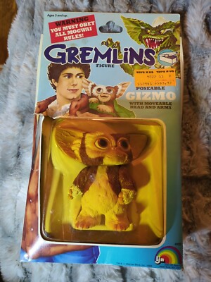 Rare 1984 LJN TOYS Gremlins Poseable Gismo Figure 3.5  Sealed In Box