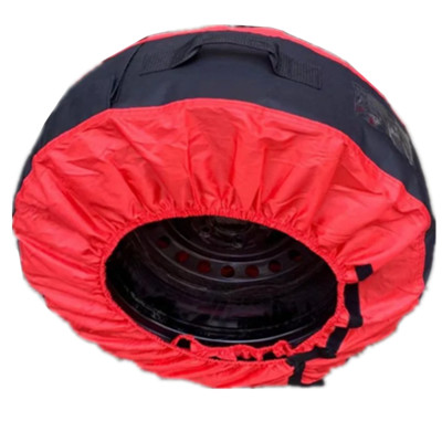 Car Spare Tire Cover Back Wheel Case Snow Tyre Storage Bag Protector For 15-20in
