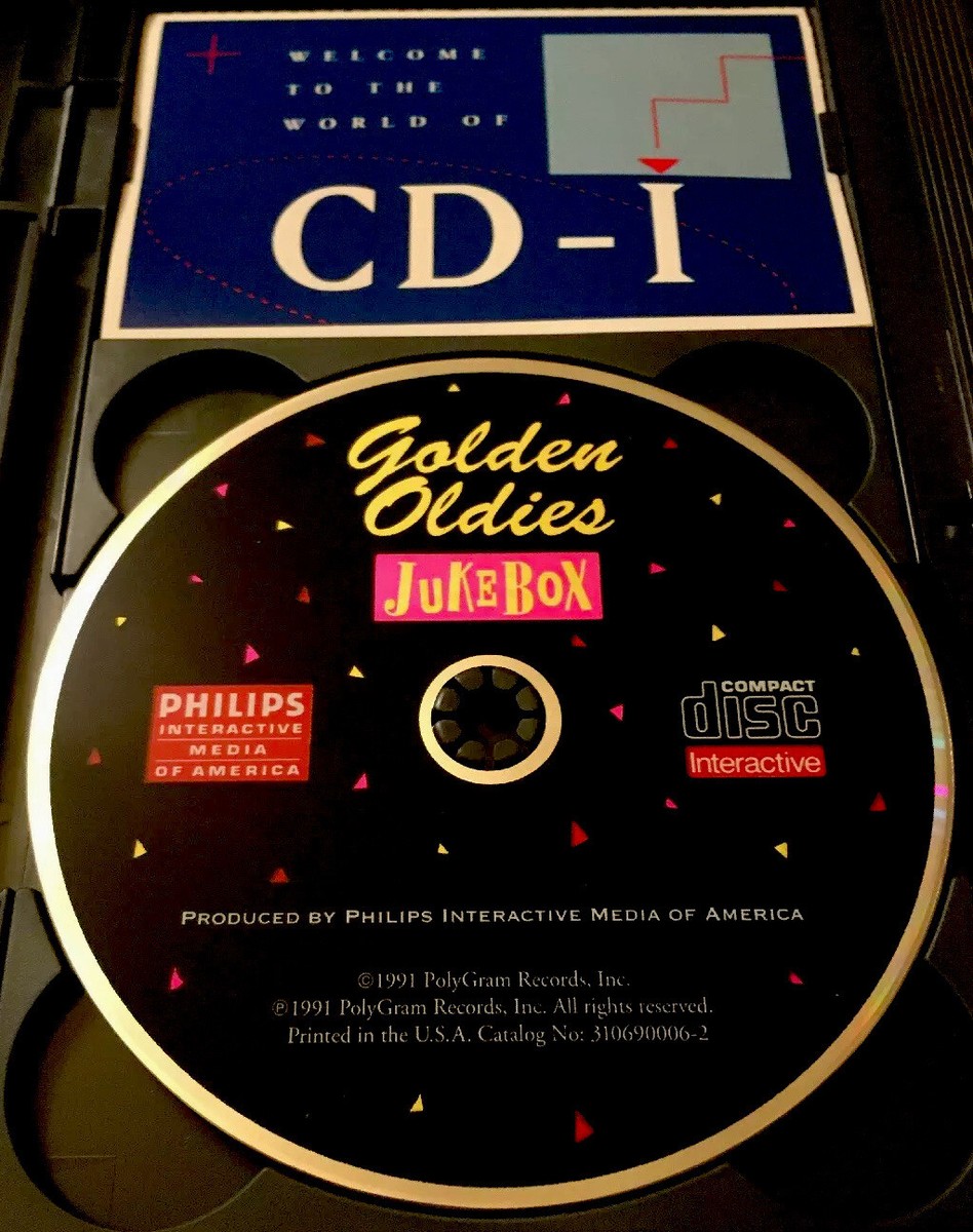 PHILLIPS CD-I GOLDEN OLDIES JUKEBOX CIB TESTED AND IN EXCELLENT