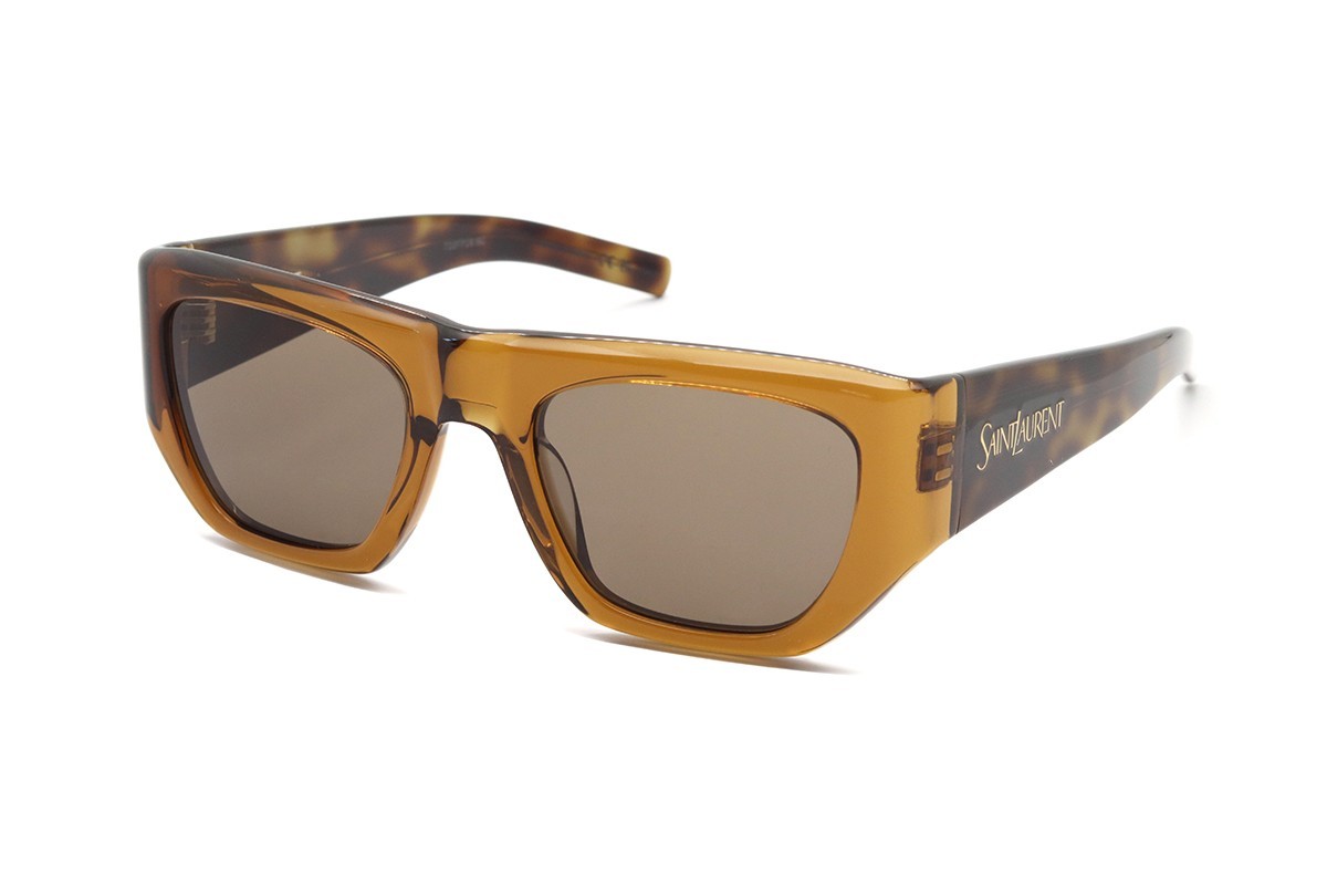 NUOVI occhiali da sole Yves Saint Laurent SL 740 002 52 mm 100% autentici