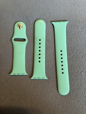 Apple Watch Sport Band 40mm 38/41 Genuine OEM Spearmint Used