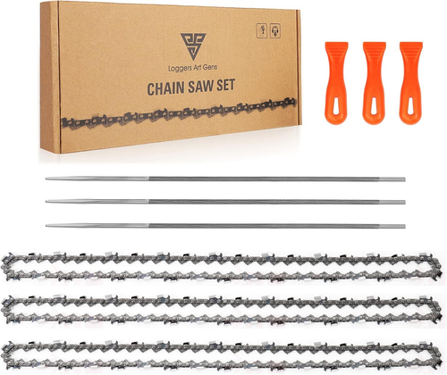 3PC 8" Pole Saw Chain Replacement for 9.5 in. Harbor Freight Portland 62896 6886 - Picture 10 of 12