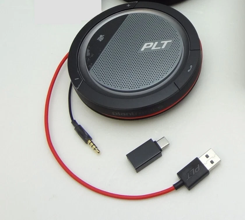 Poly Calisto 5200 USB-C & USB-A Portable Speakerphone P5200 (usb-c + 3.5mm) - Picture 1 of 4