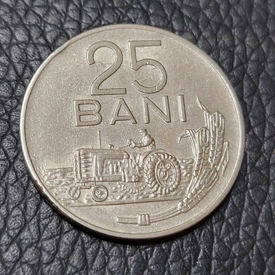 1960 Romania 25 Bani Coin