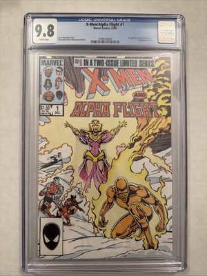 X-MEN / ALPHA FLIGHT #1 CGC 9.8 WP NM/M 1ST Appearance BERSERKERS Marvel 1985  