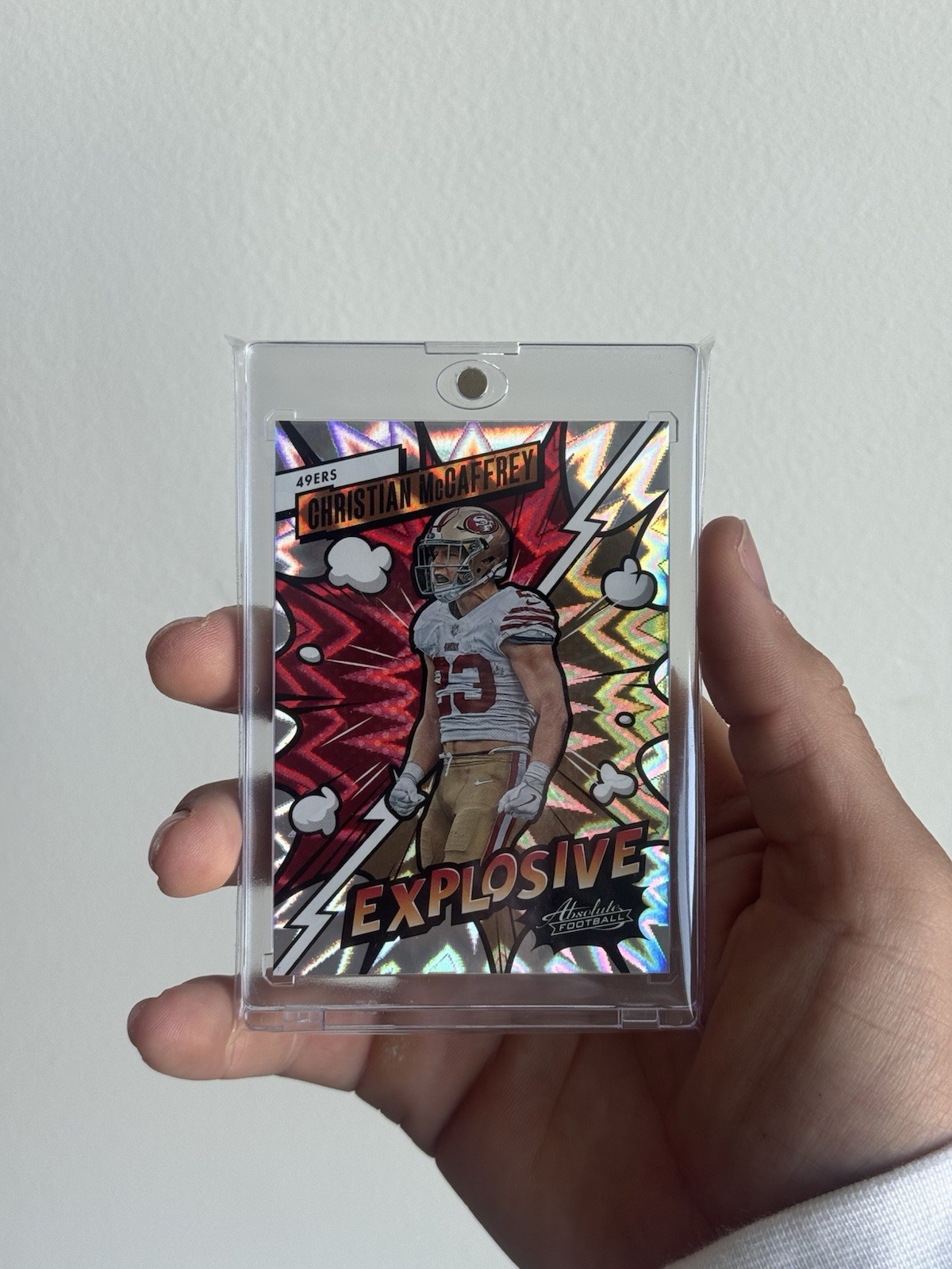 2023 Panini Absolute - Explosive Christian McCaffrey #23