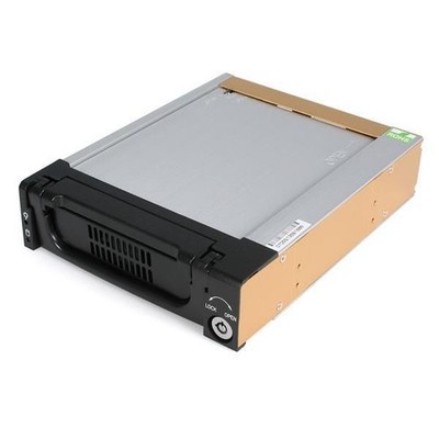 StarTech.com DRW150SATBK SATA HDD MOBILE RACK ENCLOSURE Black Aluminum 5.25i ~E~