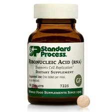 Standard Process RNA Supplement – Calcium, Magnesium, Vegetarian, 90 Tablets