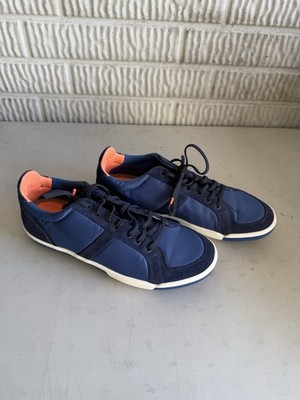 PLAE Prospect Men s Low Top Lace-Up Sneakers Blue/Orange Style Code 553010-006