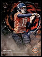 2014 TOPPS VALOR DAVID FALES #33 RC CHICAGO BEARS 1507