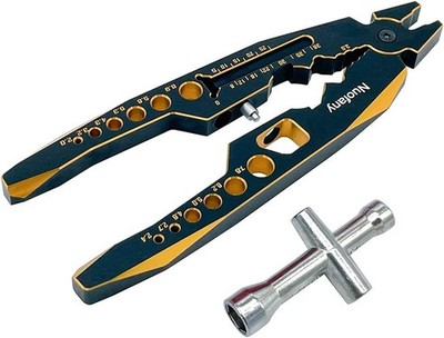 RC Stoßdämpfer Zange 4 in 1 Multifunktion & 1/10 Radschlüssel Werkzeuge für