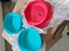 NEU Tupperware  Kinder Teller Set je 500ml Rutschfest