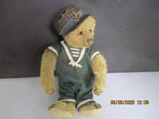 10" Early Antique Steiff Mohair Teddy Bear ,Fully Jointed