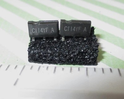 ROHM NPN FTR Monolithic Resistor Network Digital Transistor DTC114YF 50V Pair