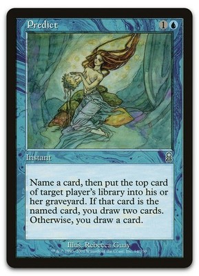 Predict #94 (LP) Odyssey ODY Magic MTG