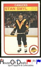 1982-83 O-Pee-Chee #356 Stan Smyl Vancouver Canucks NHL Hockey Card