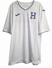 NWT Honduras Shirt Mens XL White Soccer Joma Jersey Más Unidos Que Nunca