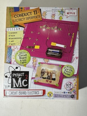 Project MC2 Circuit Board Electrics 2015 STEAM Kit Netflix Girls New Sealed