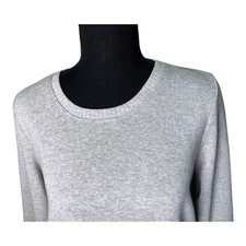 Style co NWT S Woman Gray Core Lounge 3/4 Arm Sweater G145