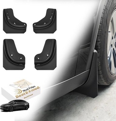 4 Pack Truck Mud Flaps for Tesla Model Y 2026 Splash Guards