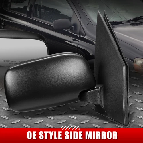 FOR 00-05 TOYOTA ECHO OE STYLE MANUAL ADJUSTMENT PASSENGER RIGHT SIDE MIRROR