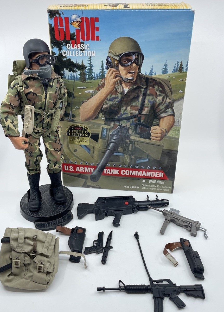 ミリタリー GI JOE 1997 U.S. ARMY TANK COMMANDER GI Joe US Army Tank Commander Classic Collection Limited Edition