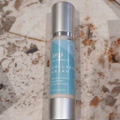 Dr. Dermalfix Collagen Cream Moisturizer Agave Ferment Face 1.7oz