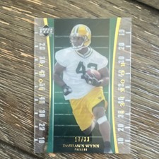 Upper Deck 2007 Trilogy DeShawn Wynn #139 Gold /33 Packers Rookie NFL Card. rookie card picture