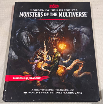 D&D Monsters of the Multiverse Hardcover (Barely Used)