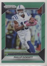 2016 Panini Prizm Green Prizm Phillip Dorsett #172 0o0