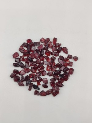 30 Ct Natural Garnet Rough, Tiny Garnet Loose Gemstone Raw Lot