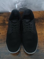 Skechers Darlow Velogo 204090 Men's Black Mesh Oxfords&Lace Ups Size 9.5