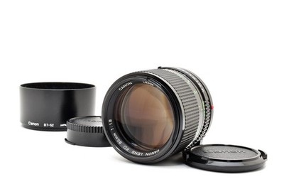[MINT w/ Hood] Canon New FD 85mm f/1.8 NFD MF Portrait MF Lens From JAPAN